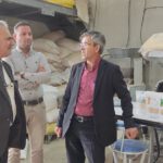 پروفسور علی جاسم حسین از اساتید دانشگاه بابل عراق، از امکانات شرکت کشت و صنعت سالم فرآور باختر